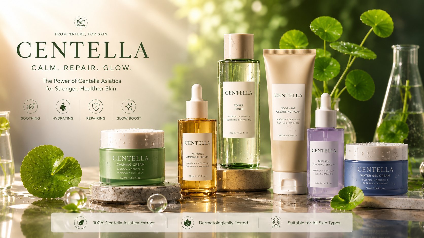 SKIN1004 Centella — Calm. Repair. Glow.